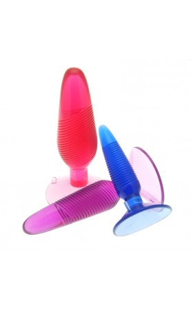 Twirly Trio Butt Plugs