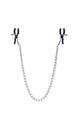 Squeeze And Please Nipple Clamps With Chain