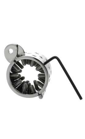 The Constrictor Locking Steel Cock Ring