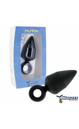 ManzzzToys  Putin Black Butt Plug