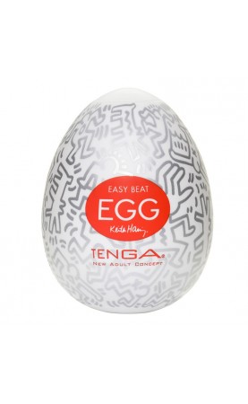 Tenga Keith Haring Party Egg Masturbator