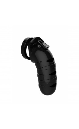 Man Cage 05 Male 5.5 Inch Black Chastity Cage
