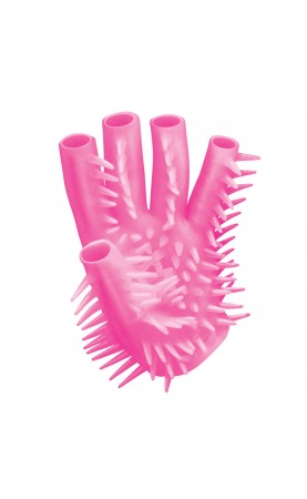Pink Masturbating Glove