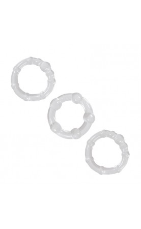 NS Novelties Renegade Intensity Rings Cockrings Clear