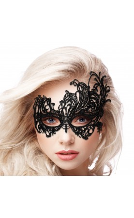 Ouch Royal Black Lace Mask