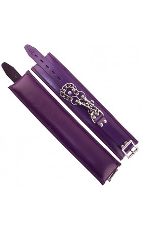 Rouge Garments Wrist Cuffs Padded Purple