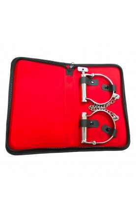 Rouge Stainless Steel Ankle Shackles