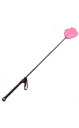 Rouge Garments Hand Riding Crop Pink