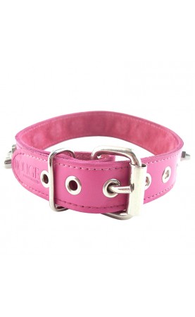 Rouge Garments Pink Nut Collar