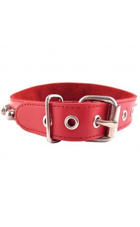 Rouge Garments Red Nut Collar