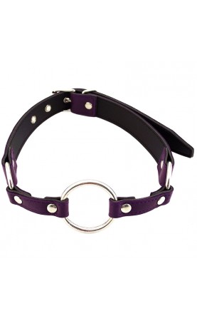 Rouge Garments O Ring Gag Purple