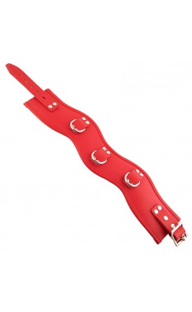 Rouge Garments Red Padded Posture Collar