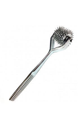 Rouge Stainless Steel 7 Wheel Pin Wheel