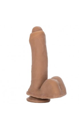 Uncut Emperor Realistic Brown Dildo