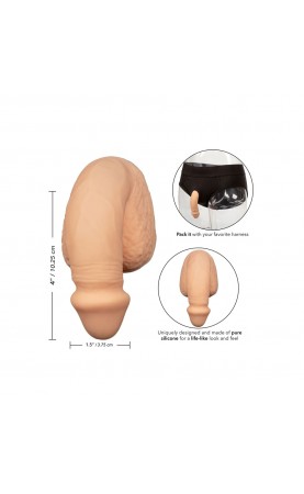 Packer Gear 4 Inch Silicone Packing Penis