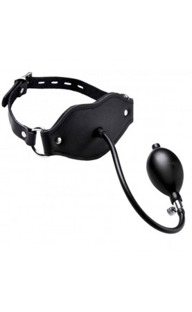 Silencer Inflatable Locking Silicone Penis Gag
