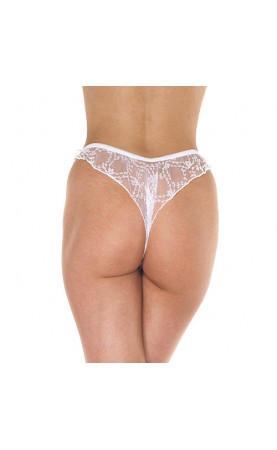 White Brazilian Open Briefs